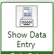 1. Show Data Entry button